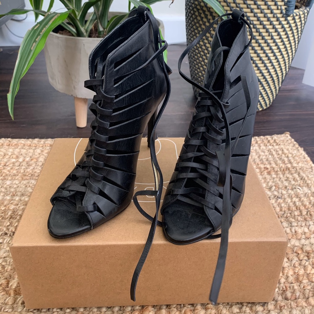 ZARA BASIC Strappy Heels